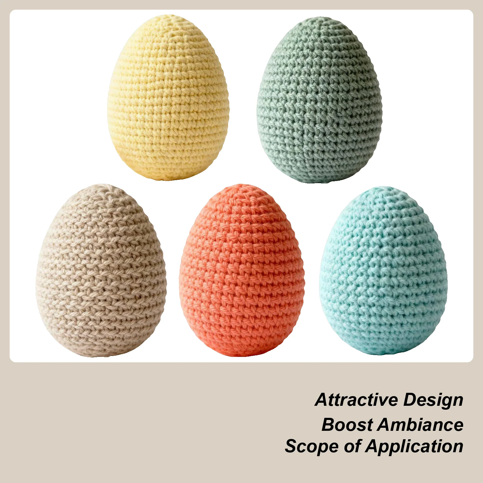 5pcs Knitted Easter Eggs Knitted Spring Party Favors Pastel Eggs home decoration For Vase Wreath Garland Dining Workplace Party
5pcs Knitted Easter Eggs Knitted Spring Party Favors Pastel Eggs home decoration For Vase Wreath Garland Dining Workplace Party