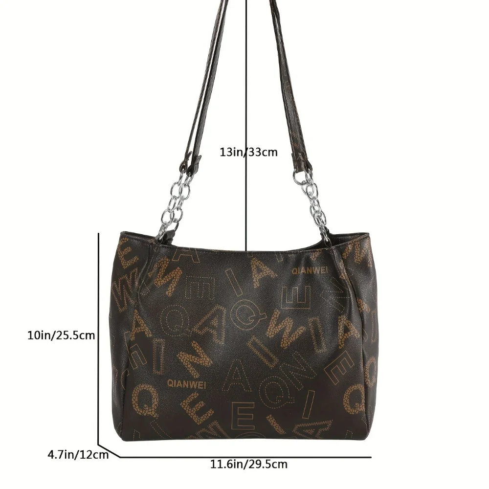 Designer-Inspired Shoulder Bag For Women, Elegant Vintage Print, Fashion Hobo Black Evening bags women Chch
Designer-Inspired Shoulder Bag For Women, Elegant Vintage Print, Fashion Hobo Black Evening bags women Chch