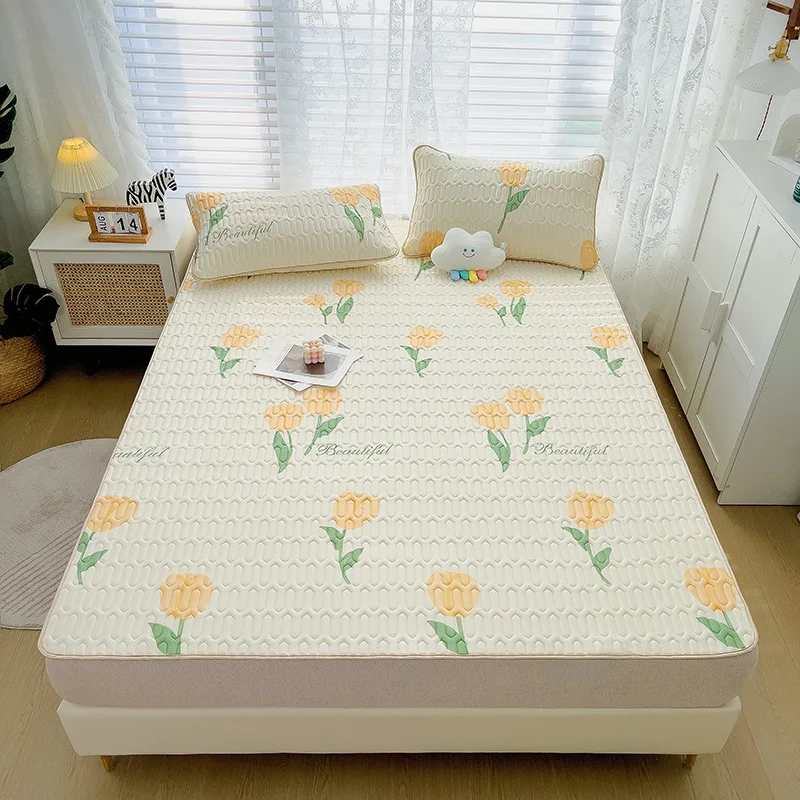 Summer Cool Latex Cooler Mat Pillowcase 3pcs Set Home Textile Foldable Washable Bed Sheet King Size Cute Cartoon Flat Bed Sheet
Summer Cool Latex Cooler Mat Pillowcase 3pcs Set Home Textile Foldable Washable Bed Sheet King Size Cute Cartoon Flat Bed Sheet