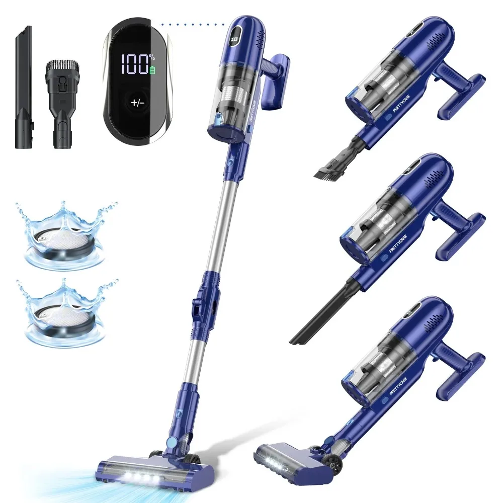 Lightweight Stick Cordless Vacuum Cleaner for Pet Hair Carpet Hard Floor Vacuum Cleaner P1
Lightweight Stick Cordless Vacuum Cleaner for Pet Hair Carpet Hard Floor Vacuum Cleaner P1