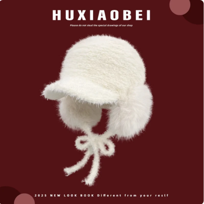 Корейские простые плюшевые вязаные бейсболки с защитой ушей, женские зимние уличные теплые и универсальные шапки-бомберы на шнуровке
Корейские простые плюшевые вязаные бейсболки с защитой ушей, женские зимние уличные теплые и универсальные шапки-бомберы на шнуровке