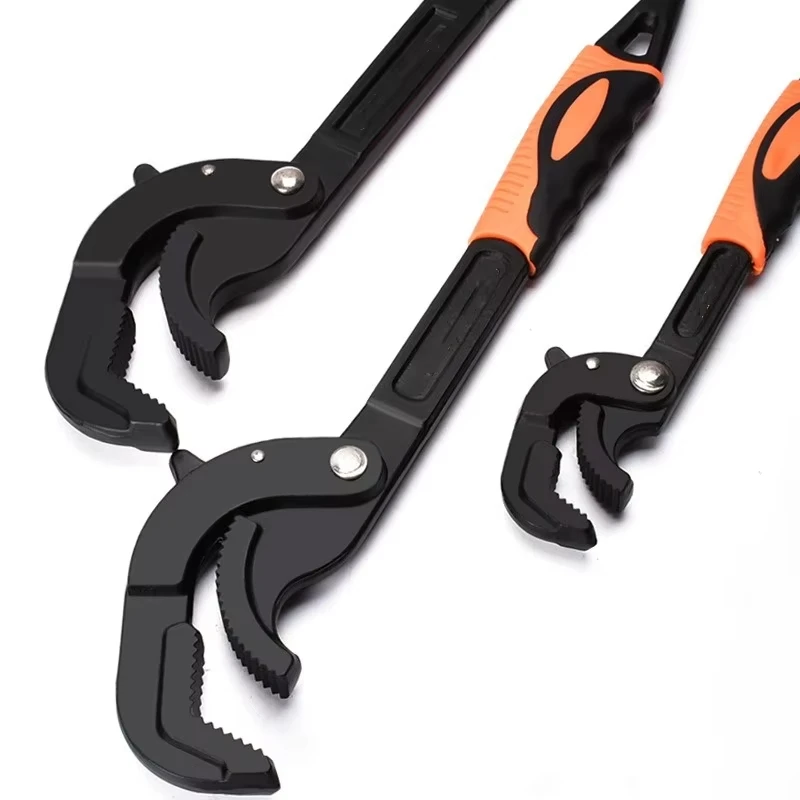 Adjustable Wrench Multifunctional Large Open Pipe Wrench Bathroom Stainless Steel Universal Adjustable Wrench
Adjustable Wrench Multifunctional Large Open Pipe Wrench Bathroom Stainless Steel Universal Adjustable Wrench