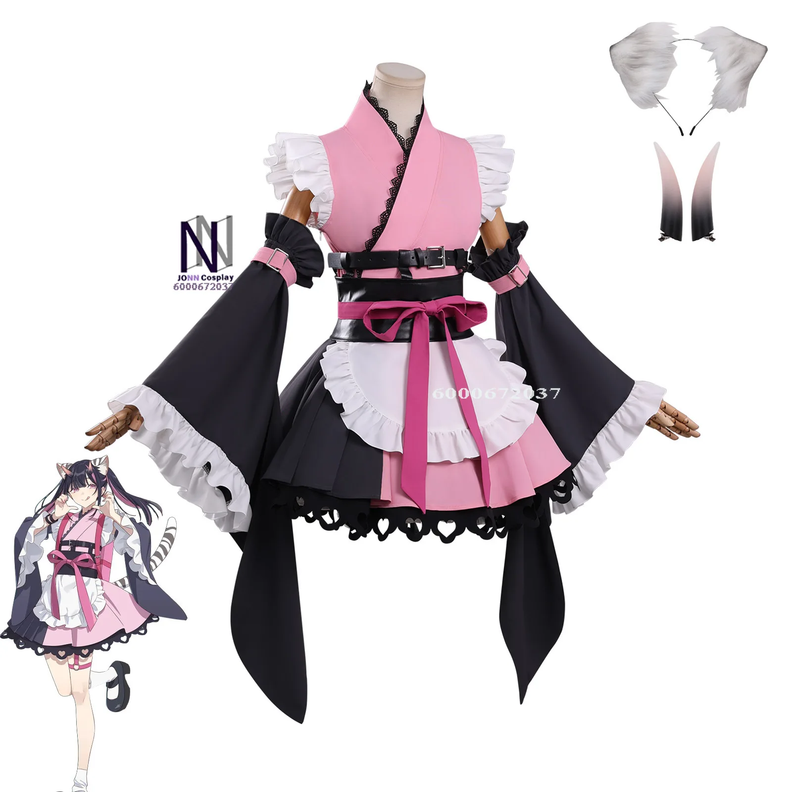 New Super Dimension Princess Kaguya Cosplay Costume Anime Noi Komazawa Role Playing Outfit Headwear Tails Set for Women ComicCon
New Super Dimension Princess Kaguya Cosplay Costume Anime Noi Komazawa Role Playing Outfit Headwear Tails Set for Women ComicCon
