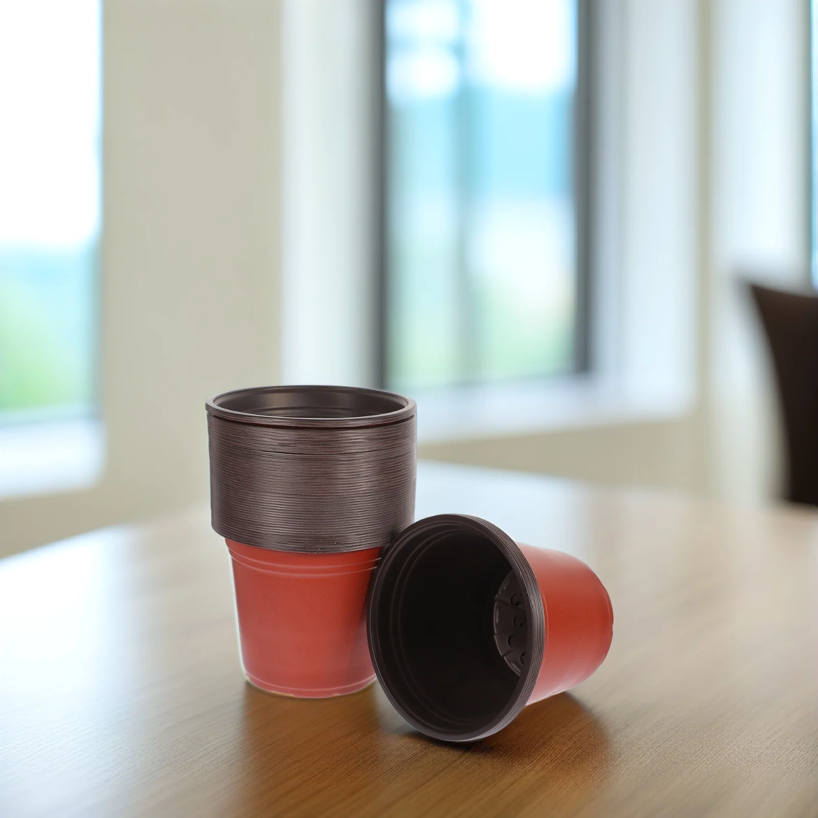 50pcs Plant Seedling Nursery Pots Plastic Flower Pots for Plants Juicy Planter Indoor Outdoor pots Drainage Holes
50pcs Plant Seedling Nursery Pots Plastic Flower Pots for Plants Juicy Planter Indoor Outdoor pots Drainage Holes