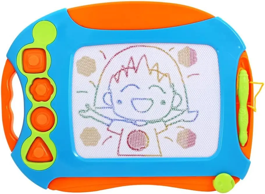 Magnetic Drawing Graffiti Board Toys Kids Sketch Pad Doodle Cartoon Painting With Pen Toy Learning Reusable Toy
Magnetic Drawing Graffiti Board Toys Kids Sketch Pad Doodle Cartoon Painting With Pen Toy Learning Reusable Toy