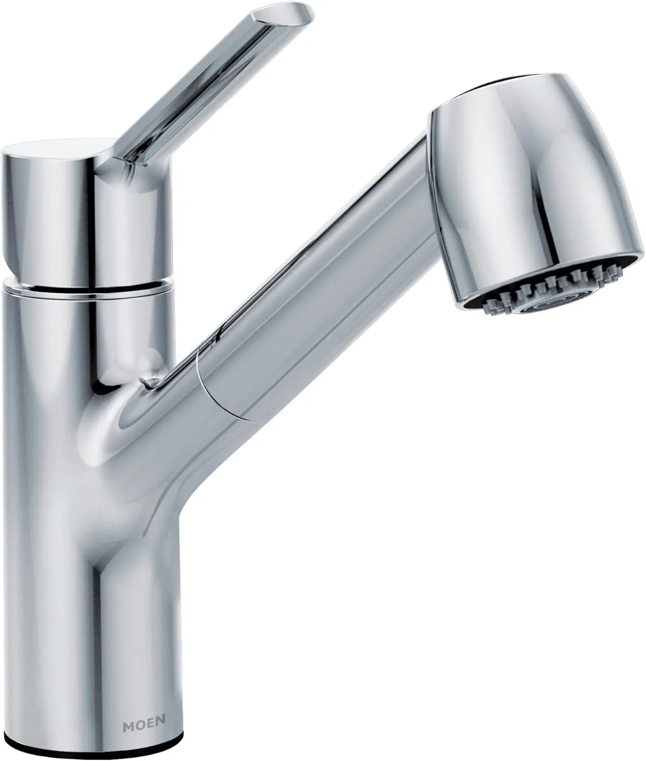 Modern Pullout Kitchen Faucet with Power Clean Spray, Chrome Finish, Easy Install, ADA Compliant
Modern Pullout Kitchen Faucet with Power Clean Spray, Chrome Finish, Easy Install, ADA Compliant
