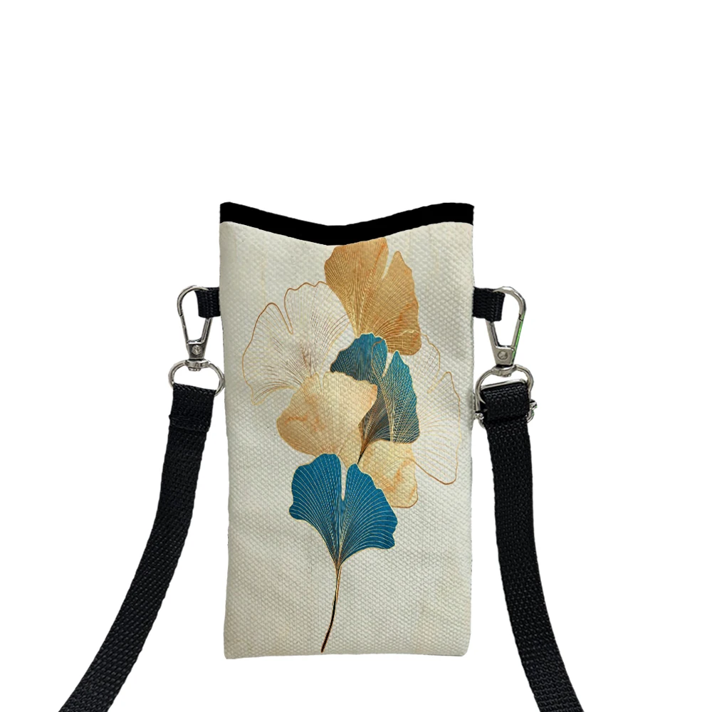 Ginkgo Leaves Crossbody PhoneBag Adjustable Detachable StrapDesigned ForWomen CrossbodyBag Convertible Shoulder Bag 6.13
Ginkgo Leaves Crossbody PhoneBag Adjustable Detachable StrapDesigned ForWomen CrossbodyBag Convertible Shoulder Bag 6.13