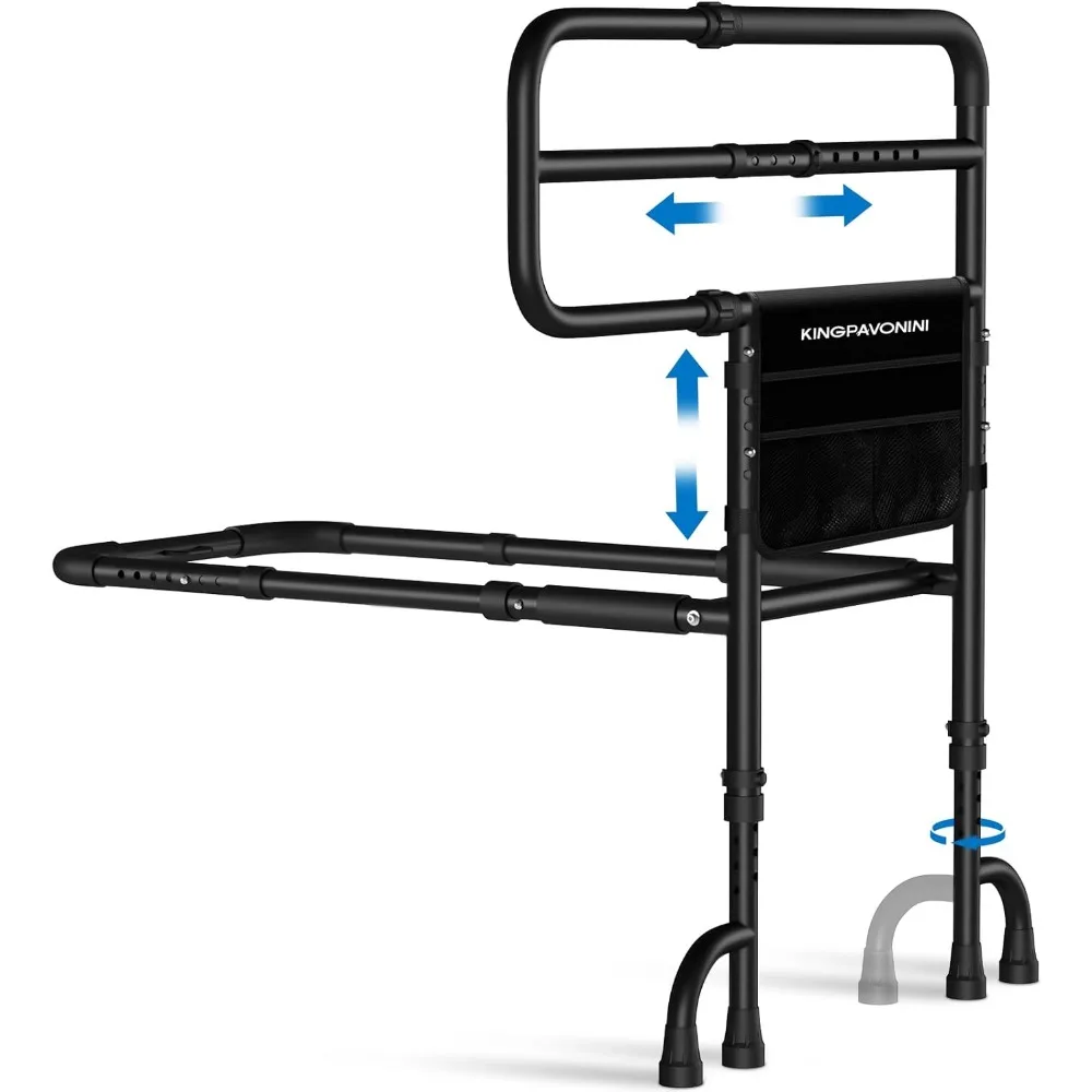 Bed Rails for Elderly Adults Safety with 9 Level Adjustable Handle, Stable Bed Railings for Seniors Hold up to 400 Lbs, Bed Can
Bed Rails for Elderly Adults Safety with 9 Level Adjustable Handle, Stable Bed Railings for Seniors Hold up to 400 Lbs, Bed Can