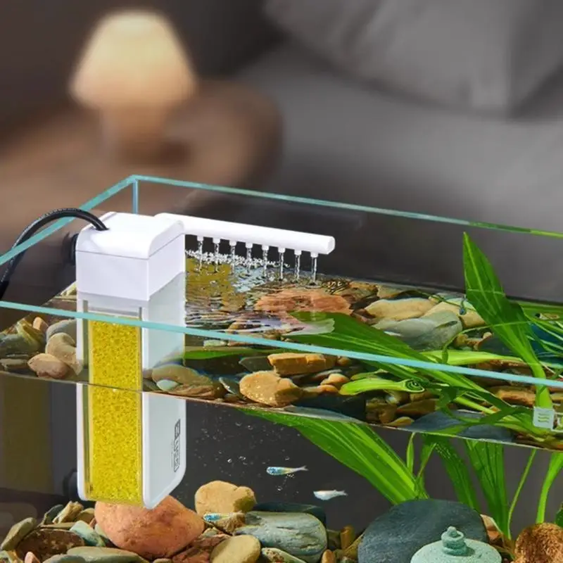 Водопадный фильтр для аквариума, внутренняя система очистки воды для аквариума, настенный небольшой циркуляционный фильтр, тихий
Водопадный фильтр для аквариума, внутренняя система очистки воды для аквариума, настенный небольшой циркуляционный фильтр, тихий