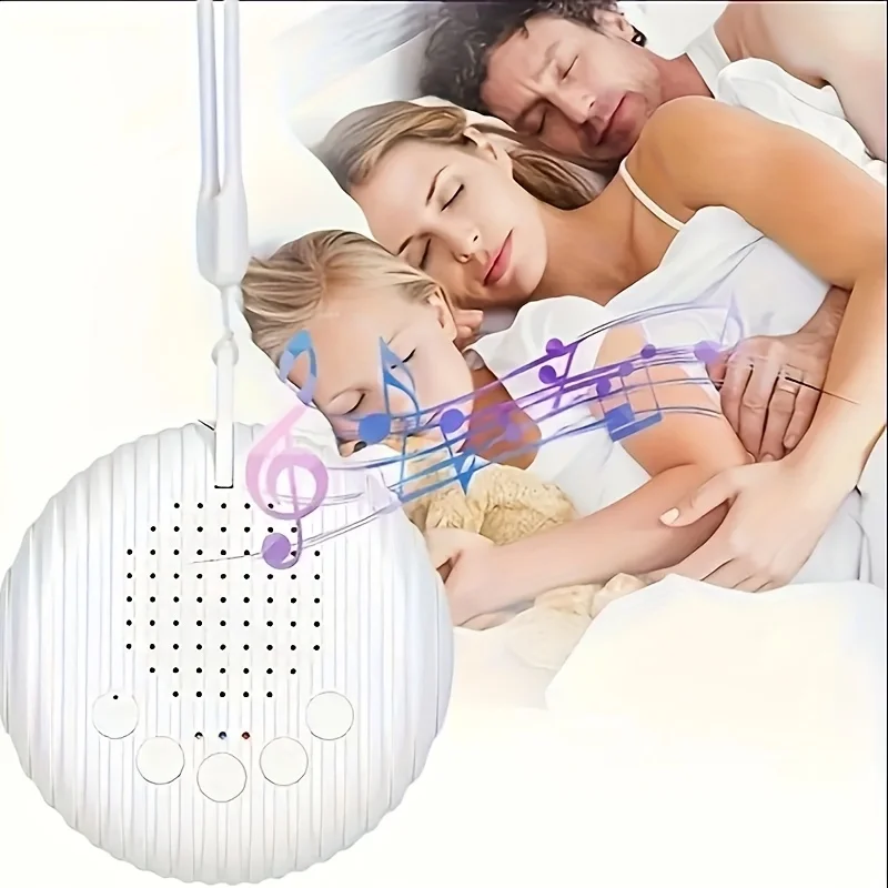 White Noise Machine for Help Sleeping for Bedroom and Stroller, Automatic Sleep Aid with Soothing Music and White Noise, Battery
White Noise Machine for Help Sleeping for Bedroom and Stroller, Automatic Sleep Aid with Soothing Music and White Noise, Battery