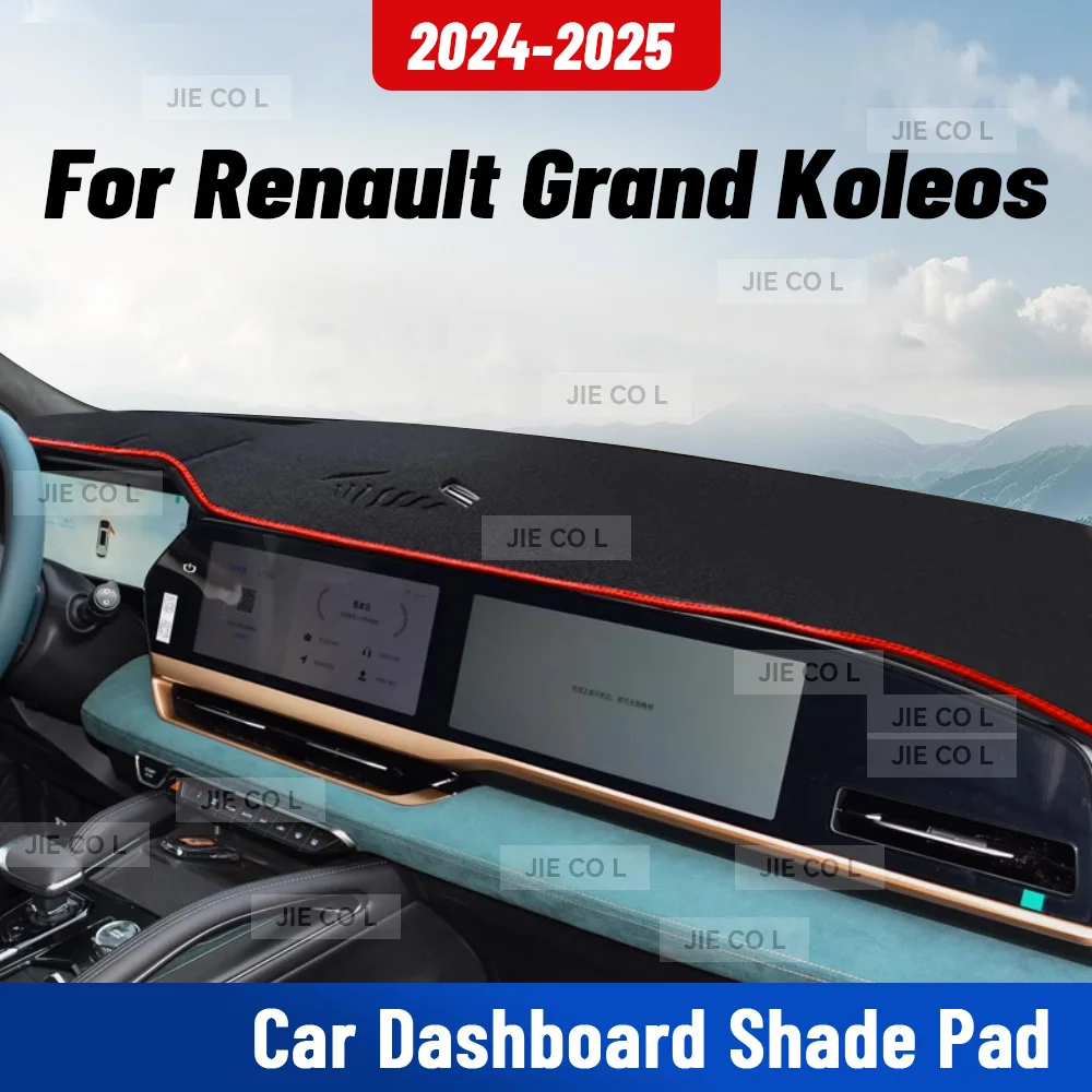 For RENAULT GRAND KOLEOS 2024 Car Dashmat Anti-UV Dashboard Cover Dash Mat Sunshade Auto Sun Mat Carpet Protective Accessories
For RENAULT GRAND KOLEOS 2024 Car Dashmat Anti-UV Dashboard Cover Dash Mat Sunshade Auto Sun Mat Carpet Protective Accessories