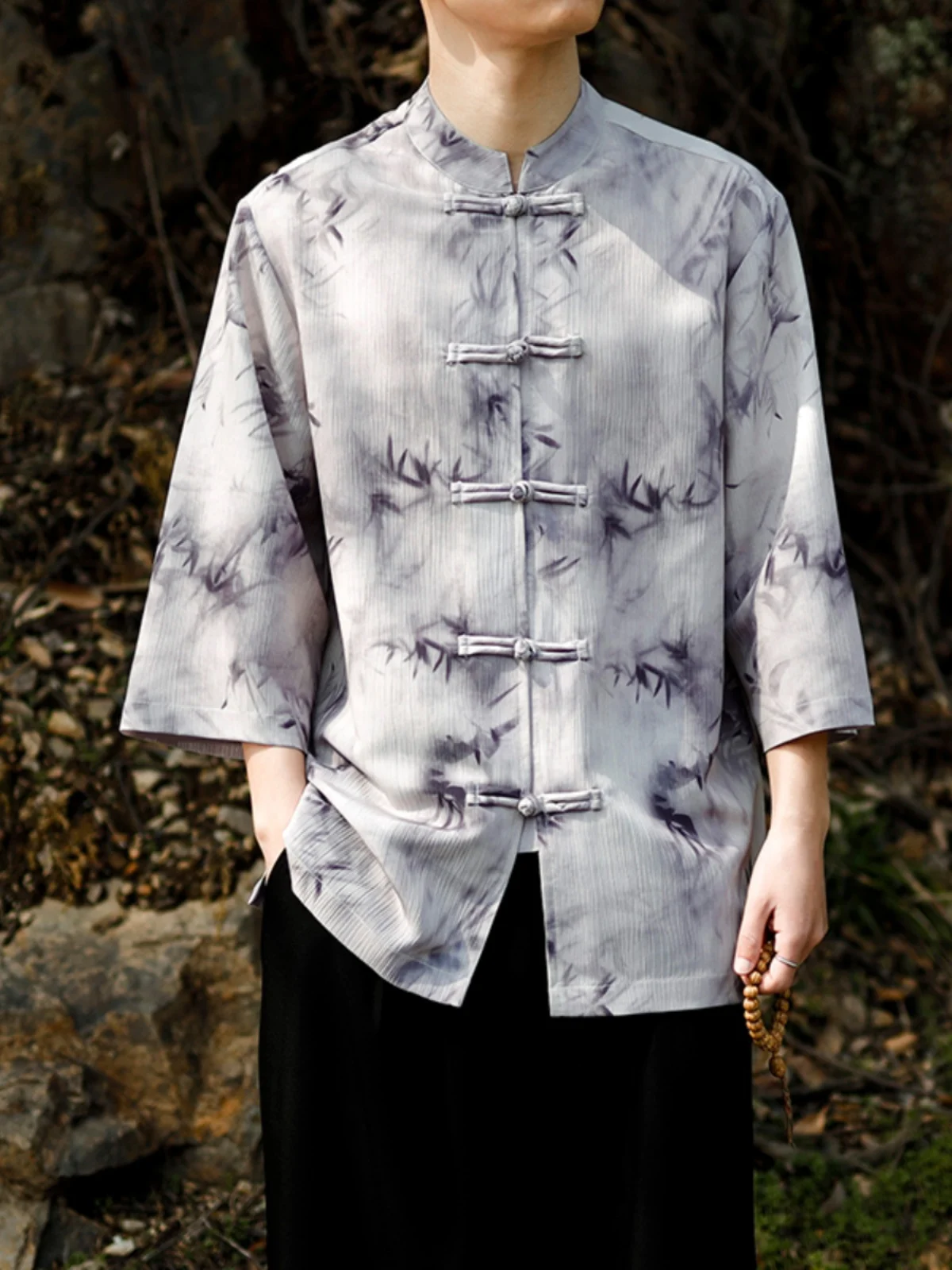 New Chinese Sle Casual irt Men's ort Sve Summer Loose Fit Seven-Quarter Sve Top Breathable Lightweight Printed
New Chinese Sle Casual irt Men's ort Sve Summer Loose Fit Seven-Quarter Sve Top Breathable Lightweight Printed