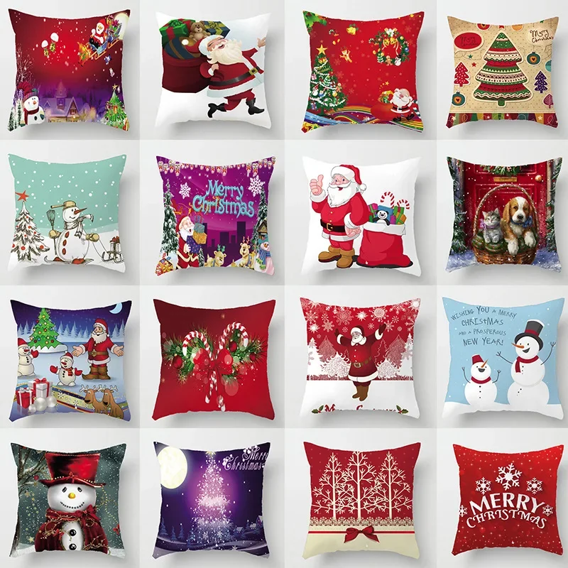 Pillow Case Christmas Cushion Cover Xmas Decorations For Home 2023 Merry Christmas Ornament Pillowcase Gifts
Pillow Case Christmas Cushion Cover Xmas Decorations For Home 2023 Merry Christmas Ornament Pillowcase Gifts