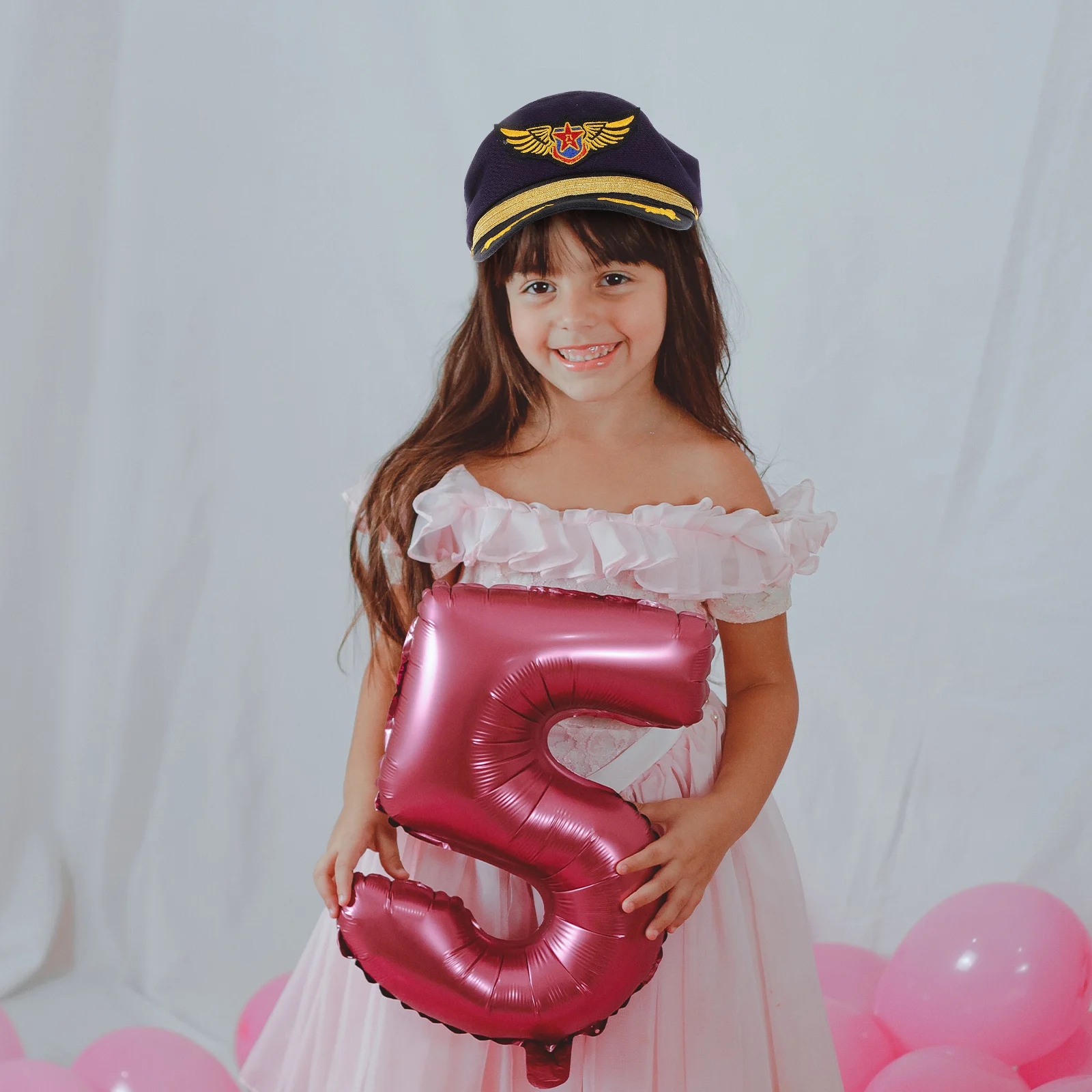 Embroidered Pilot Adjustable Buckle Sailor Hat Kids Captain Hat Halloween Christmas Party Cosplay Stage
Embroidered Pilot Adjustable Buckle Sailor Hat Kids Captain Hat Halloween Christmas Party Cosplay Stage