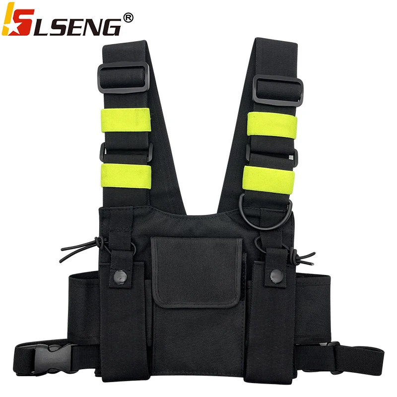 LSENG Radio Chest Harness Walkie Talkie Chest Front Pack Pouch Holster Vest for Baofeng TYT Motorola
LSENG Radio Chest Harness Walkie Talkie Chest Front Pack Pouch Holster Vest for Baofeng TYT Motorola