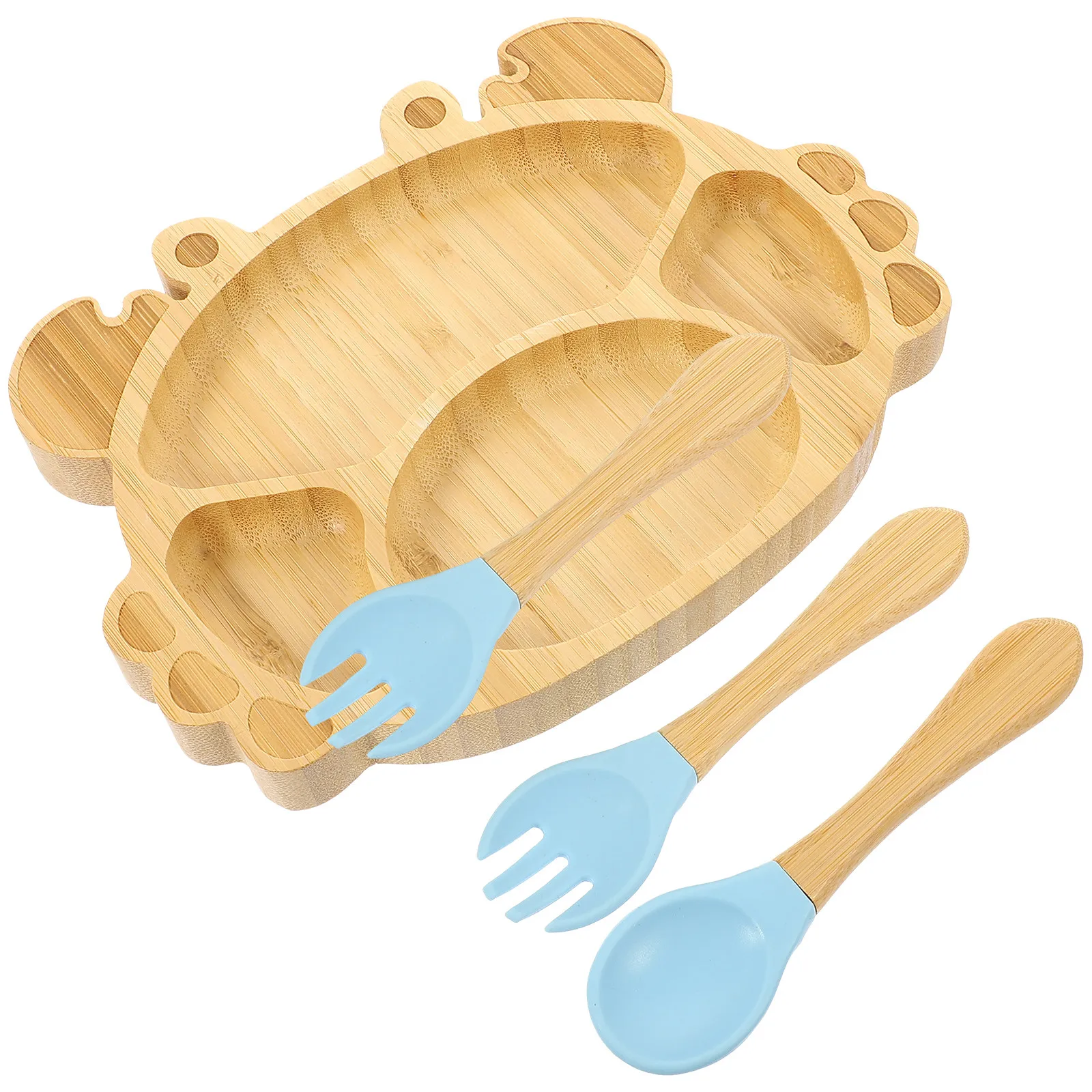 1Set Baby Bamboo Suction Plate Set Toddler Divided Plate Cute Kids Feeding Utensils Spoon Fork Toddler Plates Baby Plates
1Set Baby Bamboo Suction Plate Set Toddler Divided Plate Cute Kids Feeding Utensils Spoon Fork Toddler Plates Baby Plates