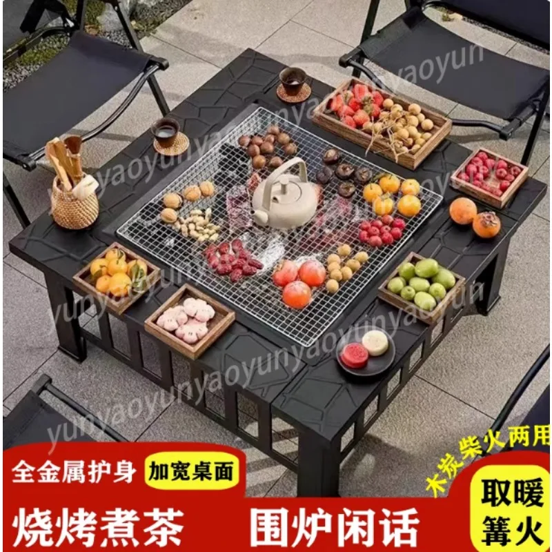Outdoor Patio Tea Stove Heating Table Barbecue Grill Wood Stove Heating Barbecue Stove
Outdoor Patio Tea Stove Heating Table Barbecue Grill Wood Stove Heating Barbecue Stove