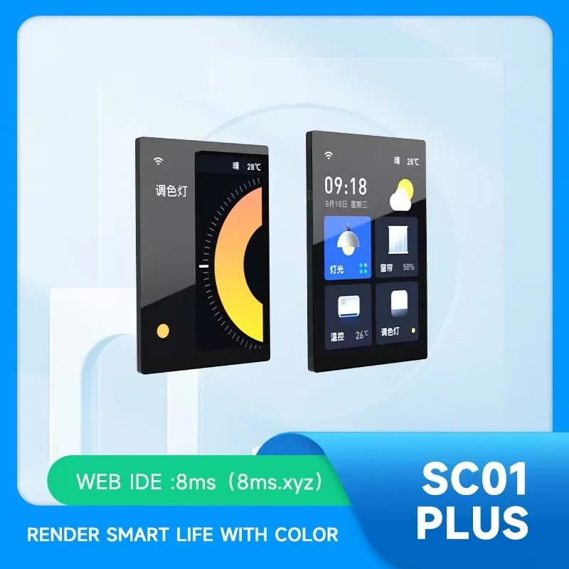 ESP32 Development Board - WT32-SC01 PLUS With 3.5 inch 320X480 Capacitive Multi-Touch LCD Screen Built-In Bluetooth Wifi
ESP32 Development Board - WT32-SC01 PLUS With 3.5 inch 320X480 Capacitive Multi-Touch LCD Screen Built-In Bluetooth Wifi