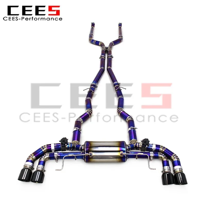 cees Valvetronic Catback Exhaust for BMW M550/M550i G30/N63 4.4TT 2017-2022 SUS304/Titanium Racing Exhaust Pipe Diffuser Escape
cees Valvetronic Catback Exhaust for BMW M550/M550i G30/N63 4.4TT 2017-2022 SUS304/Titanium Racing Exhaust Pipe Diffuser Escape