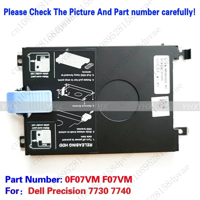 GYX New For Dell Precision 7730 7740 M.2 NVEM to SATA 2.5 Hard Rack Bracket Caddy Fast delivery
GYX New For Dell Precision 7730 7740 M.2 NVEM to SATA 2.5 Hard Rack Bracket Caddy Fast delivery