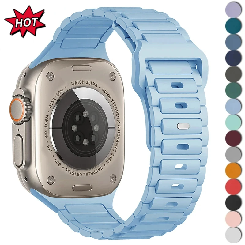 Силиконовый ремешок для Apple Watch Band Ultra 49 мм 46 мм 45 мм 44 мм 42 мм 41 мм 40 мм Браслет Iwatch Series 10 9 8 7 6 SE 5 4 Браслет
Силиконовый ремешок для Apple Watch Band Ultra 49 мм 46 мм 45 мм 44 мм 42 мм 41 мм 40 мм Браслет Iwatch Series 10 9 8 7 6 SE 5 4 Браслет