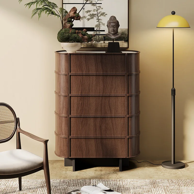 Slate chest of drawers household bedroom storage high cabinet villa decorative side cabinet
Slate chest of drawers household bedroom storage high cabinet villa decorative side cabinet