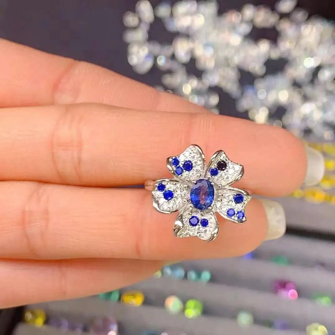 The Best Anniversary Gift 100% Natural and Real Sapphire Ring 925 Sterling Silver Trendy Women ring
The Best Anniversary Gift 100% Natural and Real Sapphire Ring 925 Sterling Silver Trendy Women ring