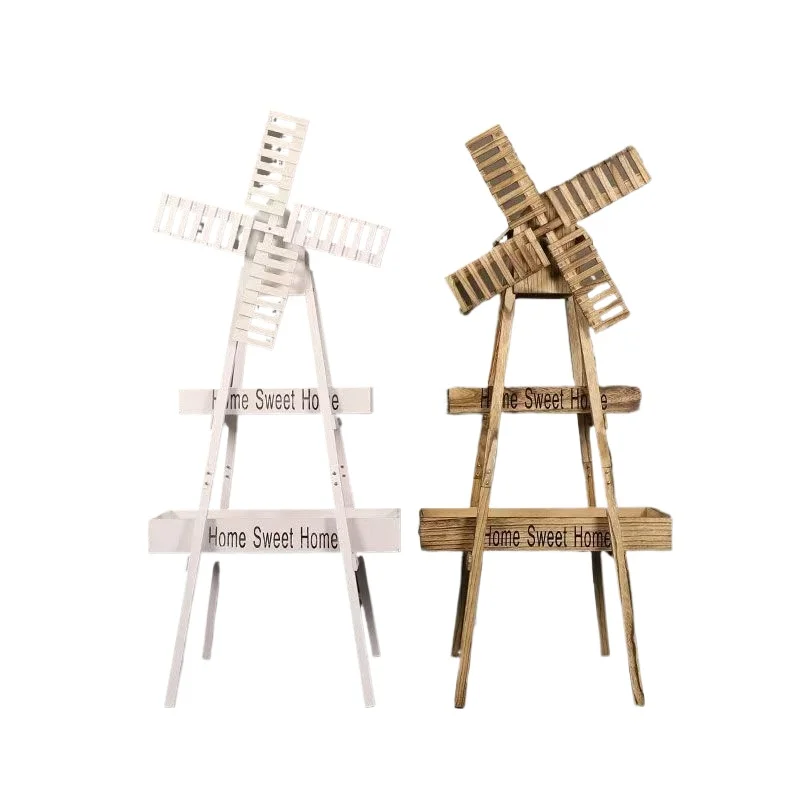 Solid wood retro rotating windmill pastoral storage flower stand outdoor wedding welcome decoration flower ornament
Solid wood retro rotating windmill pastoral storage flower stand outdoor wedding welcome decoration flower ornament
