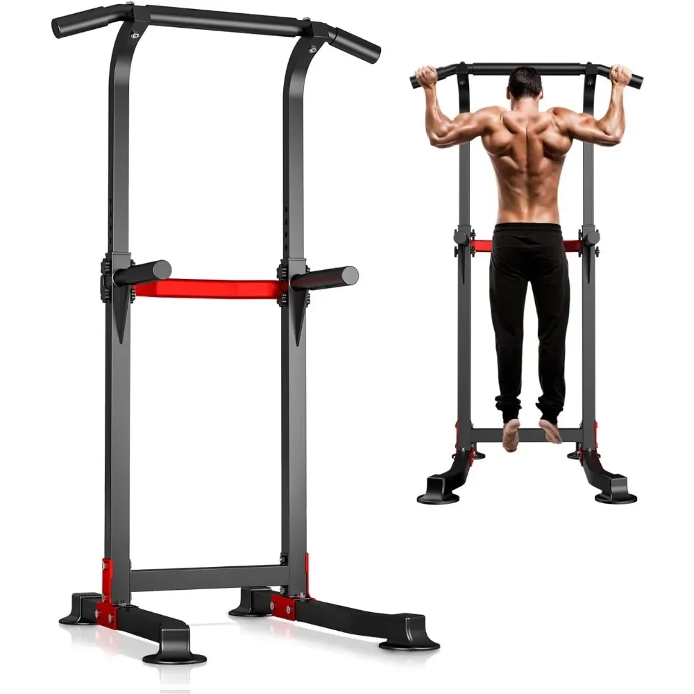 A Pull Up Bar Dip Bar Power Tower Fitness Equipment for Home Workout
A Pull Up Bar Dip Bar Power Tower Fitness Equipment for Home Workout