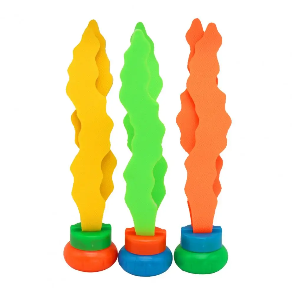 3Pcs Diving Toy Funny Educational Sea Weed Throwing Diving Toy for Swimming Baby Water Toys Gifts
3Pcs Diving Toy Funny Educational Sea Weed Throwing Diving Toy for Swimming Baby Water Toys Gifts