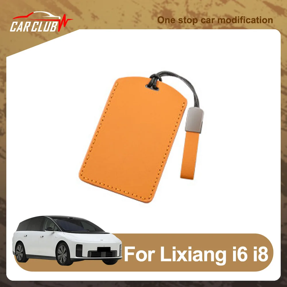 NFC Induction Card Key Holder Automotive Modification Parts Fit For Li Lixiang i6 i8 Original Color Leather Keybag
NFC Induction Card Key Holder Automotive Modification Parts Fit For Li Lixiang i6 i8 Original Color Leather Keybag
