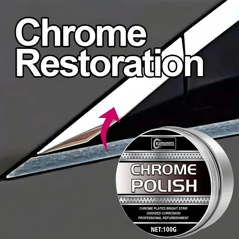Premium Chrome Polisher And Metal Restorer - Quick Surface Renewal Mirror-Shine for Emblems Wheels Exhaust
Premium Chrome Polisher And Metal Restorer - Quick Surface Renewal Mirror-Shine for Emblems Wheels Exhaust