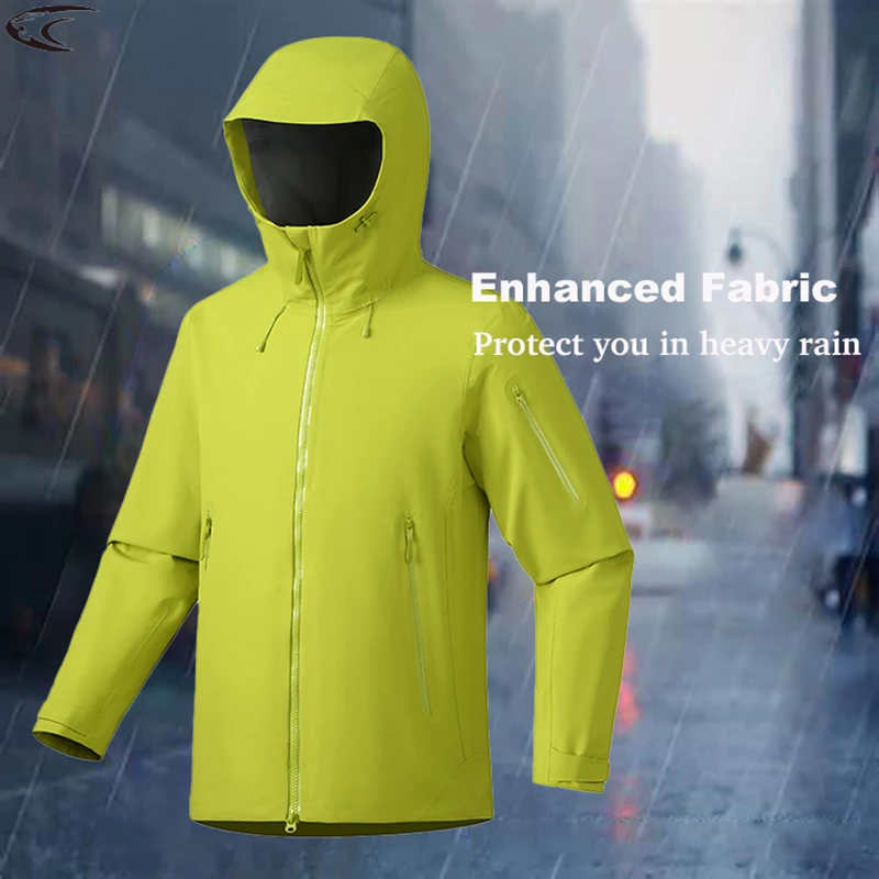 LNGXO Unisex Enhanced Waterproof Jackets Outdoor Sports Heat-Sealed Seams Rain Coat Men Women Hiking Climbing Windbreaker
LNGXO Unisex Enhanced Waterproof Jackets Outdoor Sports Heat-Sealed Seams Rain Coat Men Women Hiking Climbing Windbreaker