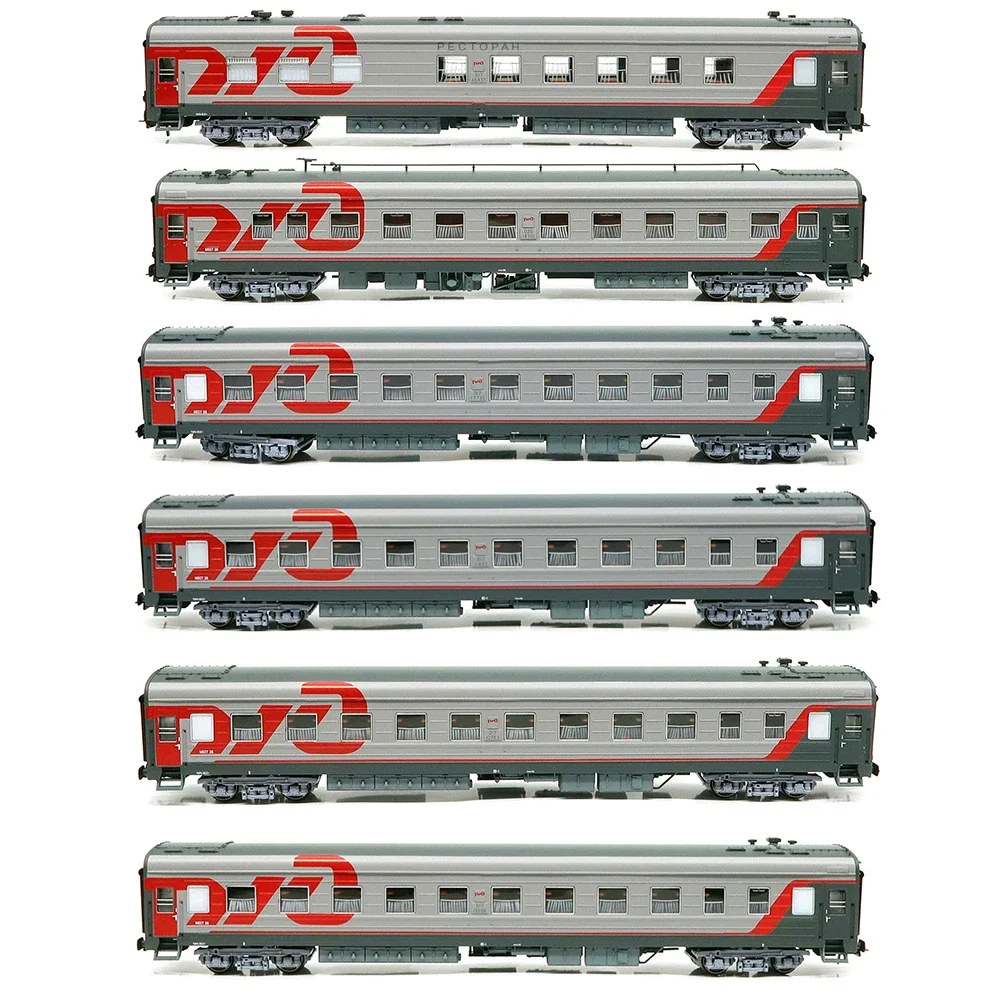 HO 1/87 Model Pociągu Rosyjski Pociąg Międzynarodowy RZD Samochód Do Spania Samochód Do Jadalni Komora Załogi Sześć Ćwiczeń
HO 1/87 Model Pociągu Rosyjski Pociąg Międzynarodowy RZD Samochód Do Spania Samochód Do Jadalni Komora Załogi Sześć Ćwiczeń