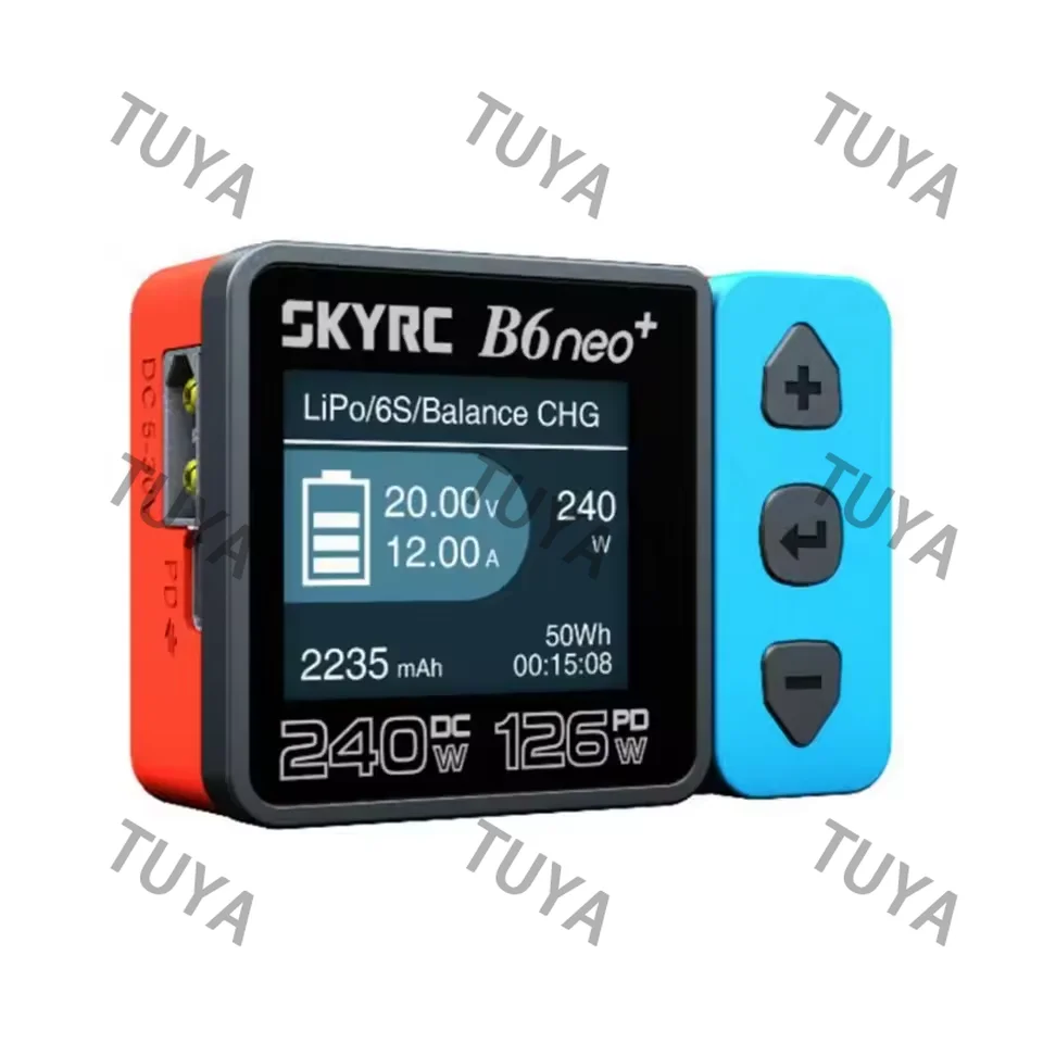 B6neo+DC240W PD126W model aircraft lithium battery FPV crossing machine intelligent balanced charger
B6neo+DC240W PD126W model aircraft lithium battery FPV crossing machine intelligent balanced charger
