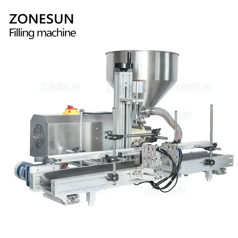 ZONESUN ZS-DTGT900 Automatic Paste Filling Machine for Cream Jam Sauce Cream Paste Food Rotor Pump
ZONESUN ZS-DTGT900 Automatic Paste Filling Machine for Cream Jam Sauce Cream Paste Food Rotor Pump