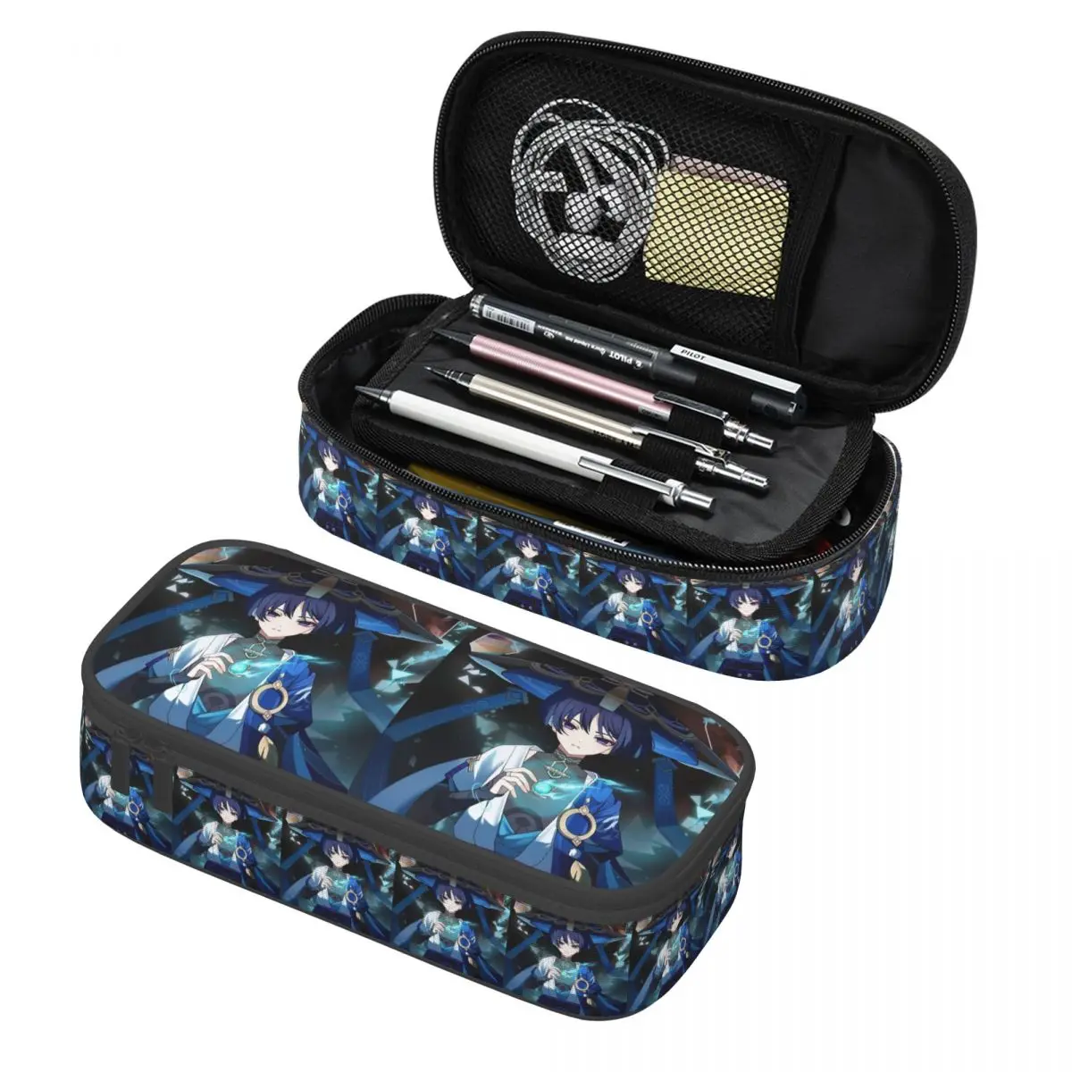 Scaramouche And Wanderer Game Pencil Cases Pen Holder Storage Stationery Supplies Large Capacity Pen Box Pencil Bag for Students
Scaramouche And Wanderer Game Pencil Cases Pen Holder Storage Stationery Supplies Large Capacity Pen Box Pencil Bag for Students