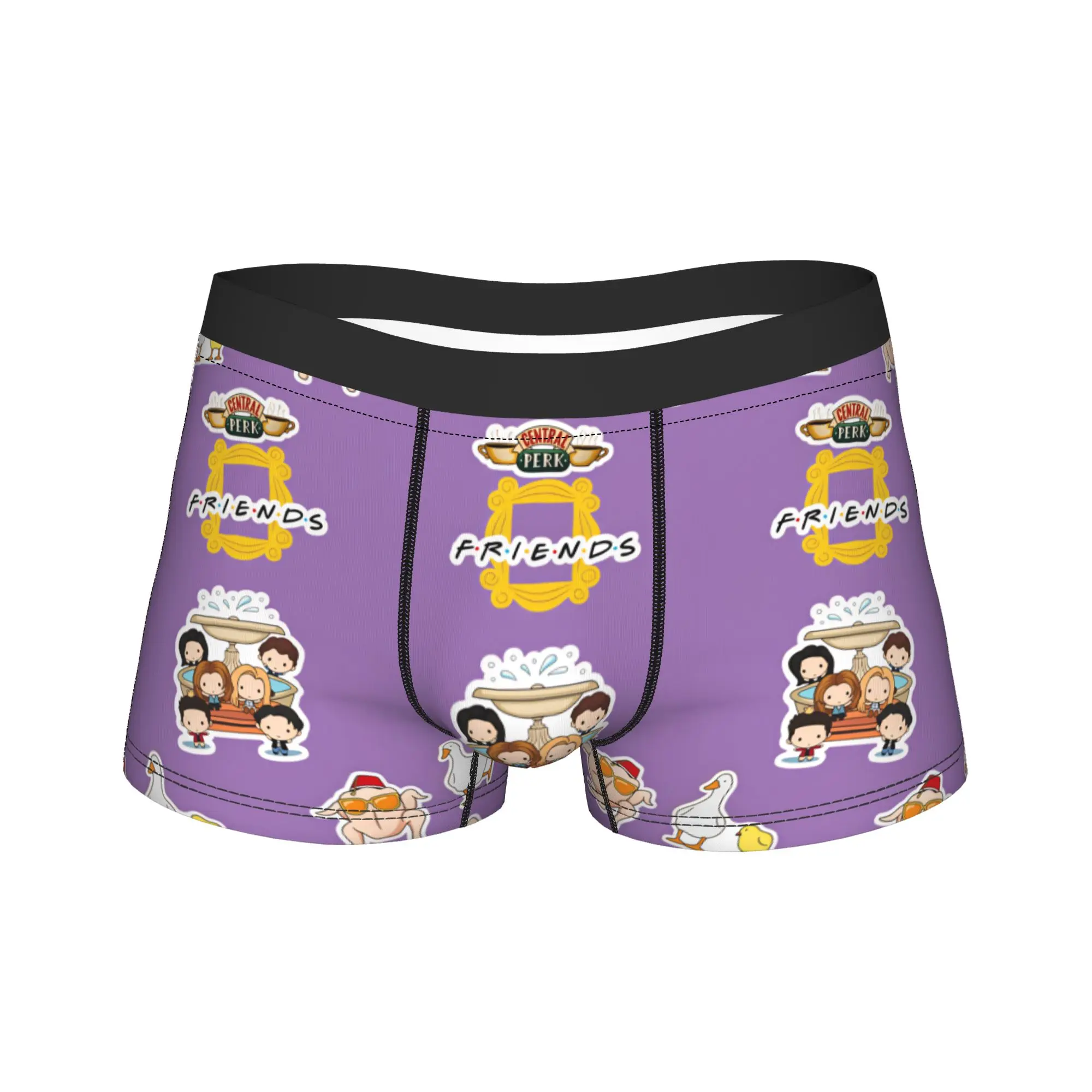 Friends Q-version Icon Print Shorts Briefs Underwear High Quality Men's Comfortable Boxer Shorts Customs Plus Size Panties
Friends Q-version Icon Print Shorts Briefs Underwear High Quality Men's Comfortable Boxer Shorts Customs Plus Size Panties
