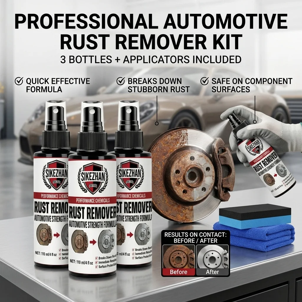 Car Iron Dust & Rust Remover Spray, Rust Converter Cleaner for Wheels Metal Parts, Auto Detailing Kit with Sponge and Towel
Car Iron Dust & Rust Remover Spray, Rust Converter Cleaner for Wheels Metal Parts, Auto Detailing Kit with Sponge and Towel
