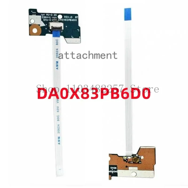 WYORESY DA0X83PB6D0 For HP ProBook 455 450 G4 Power Switch button Board With Cable
WYORESY DA0X83PB6D0 For HP ProBook 455 450 G4 Power Switch button Board With Cable