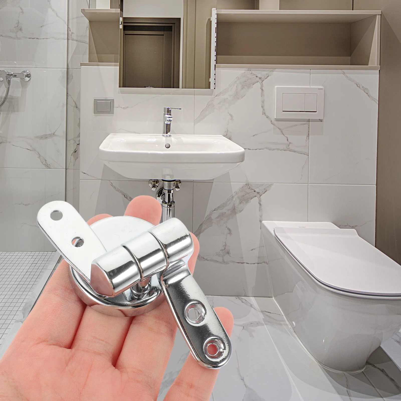 1 set 1 Set Toilet Seat Hinge Replacement Adjustable Stainless Steel Abs Fixings For Long-Lasting Durable Quiet Operation Easy
1 set 1 Set Toilet Seat Hinge Replacement Adjustable Stainless Steel Abs Fixings For Long-Lasting Durable Quiet Operation Easy