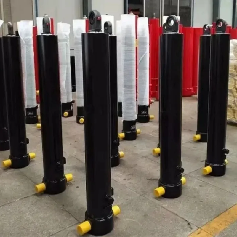 Single-acting telescopic high-pressure hydraulic cylinder for front-end loader
Single-acting telescopic high-pressure hydraulic cylinder for front-end loader
