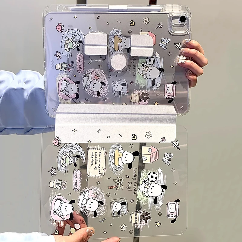 Чехол Pochacco Cartoon Case для iPad A16 11-го поколения 2021 Pro 11 дюймов, чехол для Air 4/5 10.9 дюймов 720 ° Вращающийся прозрачный чехол для планшета
Чехол Pochacco Cartoon Case для iPad A16 11-го поколения 2021 Pro 11 дюймов, чехол для Air 4/5 10.9 дюймов 720 ° Вращающийся прозрачный чехол для планшета