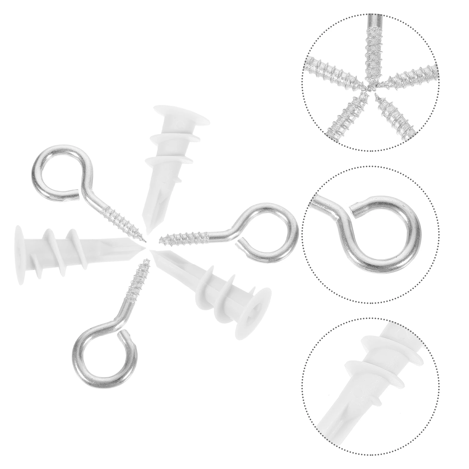 20 set Self Drilling Drywall Anchors Heavy Duty Screws Kit For Plasterboard Gypsum Wall Boards Supports Heavy Wall
20 set Self Drilling Drywall Anchors Heavy Duty Screws Kit For Plasterboard Gypsum Wall Boards Supports Heavy Wall