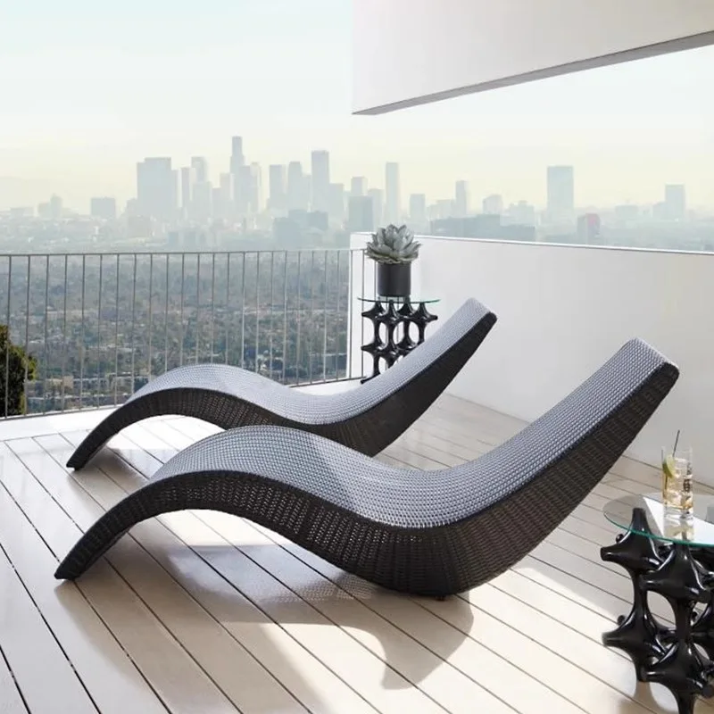 Outdoor bed villa swimming pool lounge chair seaside leisure rattan chair high backrest courtyard sun outdoor
Outdoor bed villa swimming pool lounge chair seaside leisure rattan chair high backrest courtyard sun outdoor