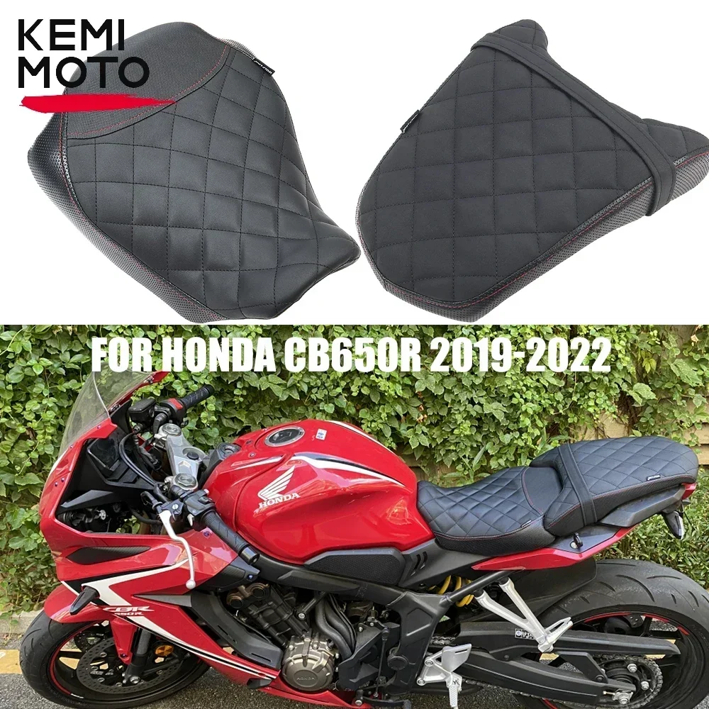 For Honda CB650R 2022 Motorcycle seat cushion Front CBR CBR650R 2019 2020 2021Rider Rear Seat Pad Cowl Synthetic Leather Parts
For Honda CB650R 2022 Motorcycle seat cushion Front CBR CBR650R 2019 2020 2021Rider Rear Seat Pad Cowl Synthetic Leather Parts