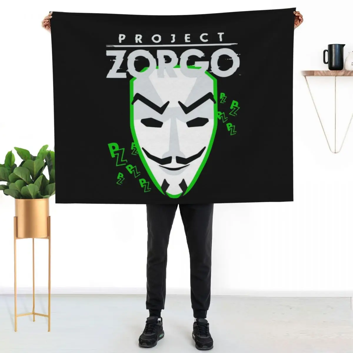 Cool Zorgo Anonymous Mask Coder Gift Lover Throw Blanket Decorative Soft Throw Blanket for Couch Sofa
Cool Zorgo Anonymous Mask Coder Gift Lover Throw Blanket Decorative Soft Throw Blanket for Couch Sofa