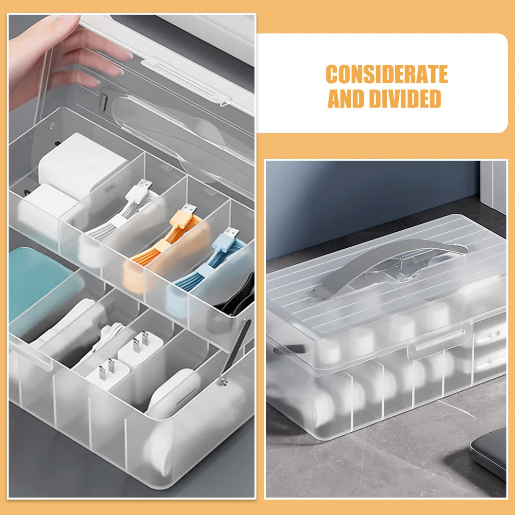 Cable Storage Organizer Box with Cover Cord Organizer Electronics Management Box for Desk Office Home Computer Accessory
Cable Storage Organizer Box with Cover Cord Organizer Electronics Management Box for Desk Office Home Computer Accessory