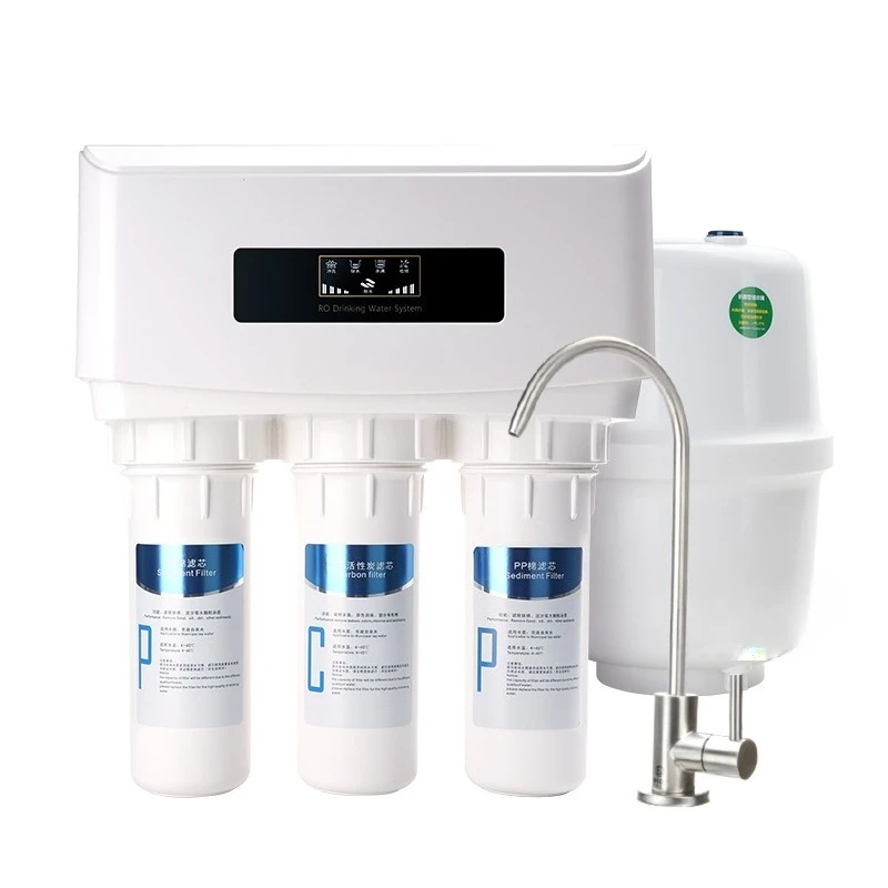 Reverse osmosis direct drinking water purifier 75G five-level kitchen household water purifier
Reverse osmosis direct drinking water purifier 75G five-level kitchen household water purifier