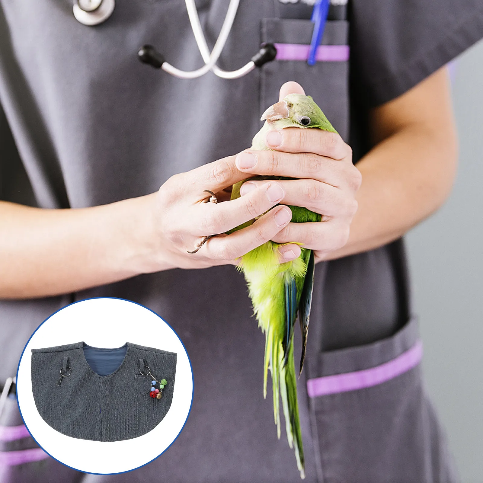 1Pcs Parrot Diaper Shoulder Protector Multi-Functional Anti-Scratch Anti-Poop Cape for Bird Training Comfortable Fashion Design
1Pcs Parrot Diaper Shoulder Protector Multi-Functional Anti-Scratch Anti-Poop Cape for Bird Training Comfortable Fashion Design